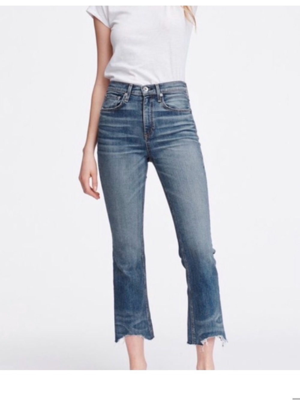 Rag & Bone Nina High Rise Ankle Flare